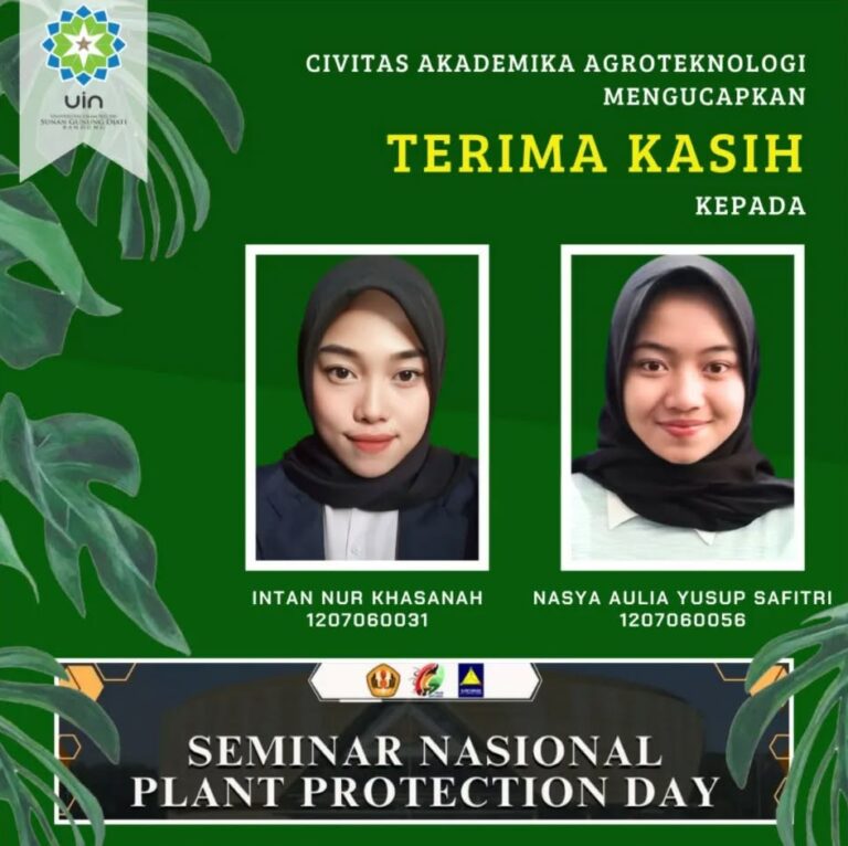 Publikasi Ilmiah Mahasiswa Agroteknologi